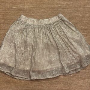 Girls size 3T Gap lined gold skirt